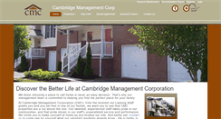 Desktop Screenshot of cambridgemanagementcorp.org